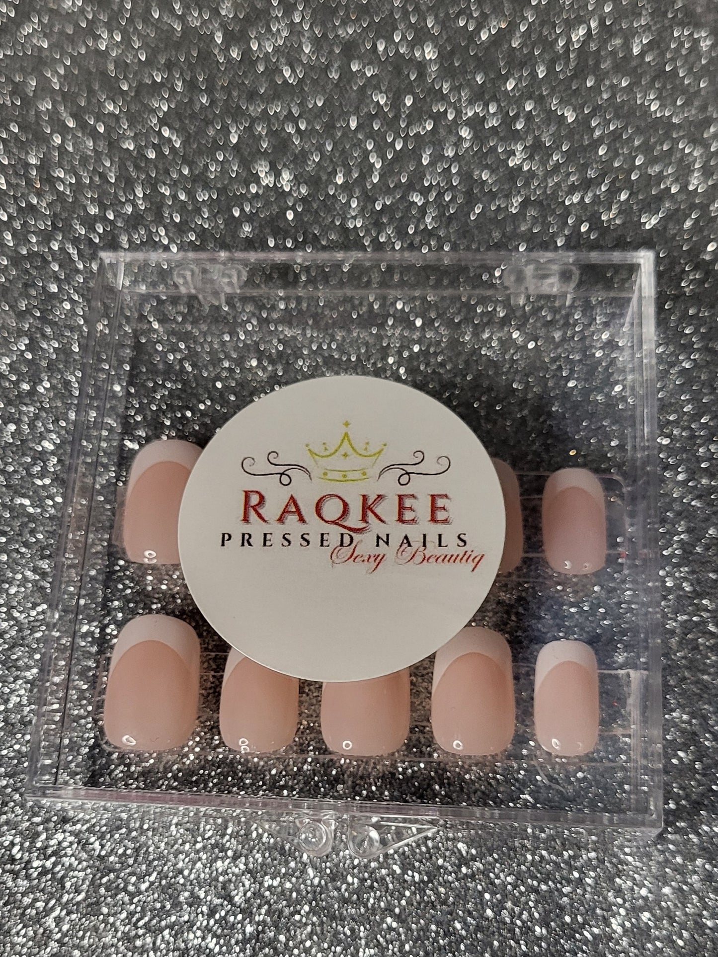 Short White French Tips Press On Nails